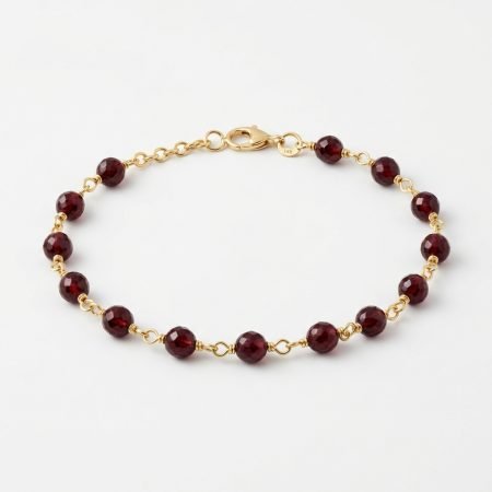 Maroon Beaded String